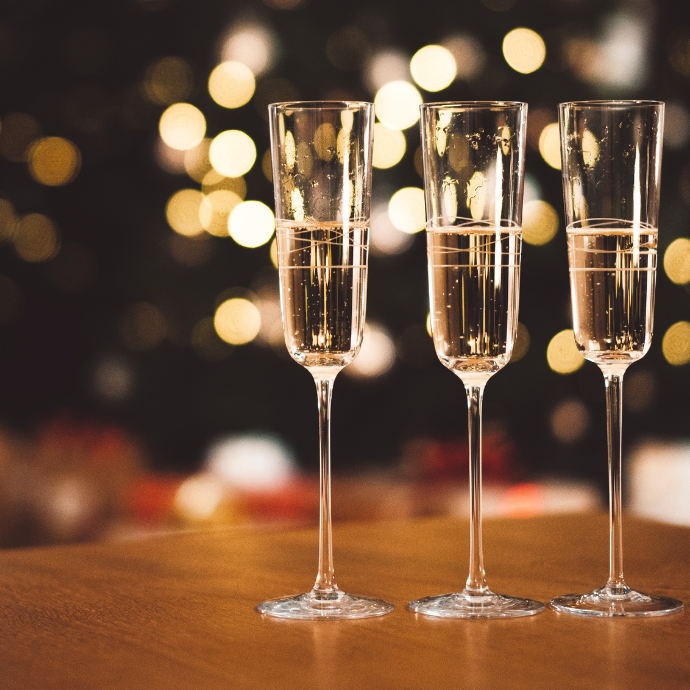 CHEERS to a free glass of fizz